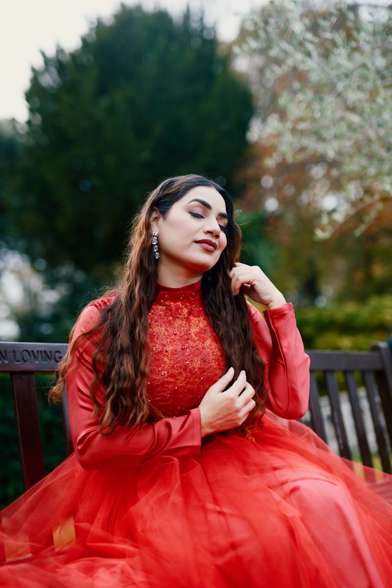 Scarlet Reverie Dress